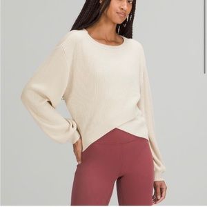 Lululemon Reversible Crossover Sweater